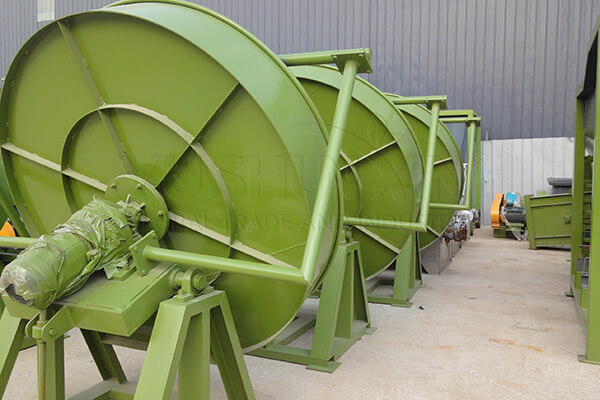 Peletizador de disco de 1 TPH para granulación de estiércol de pollo