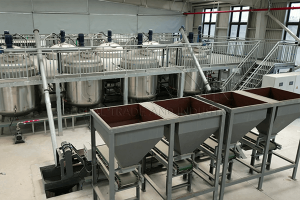 Planta de fabricación de fertilizantes líquidos NPK