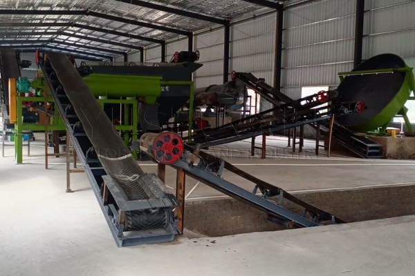 Planta de granulación fertilizantes solubles en disco de 5TPH