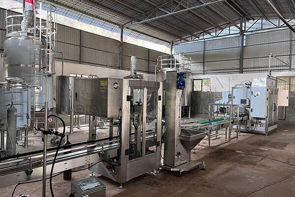 Sistema de producción de fertilizantes líquidos industriales