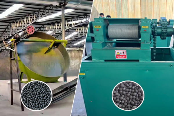 pequeños granuladores de fertilizantes orgánicos