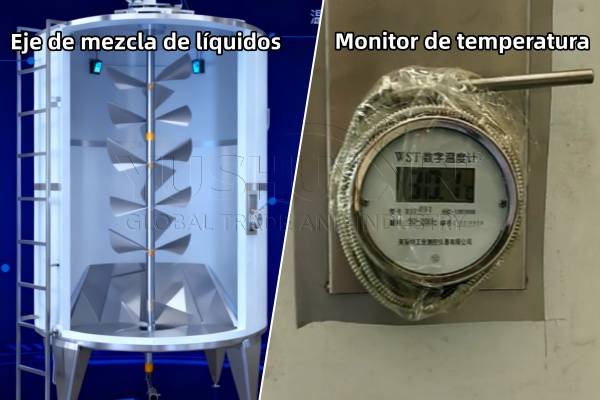 Ajuste de temperatura para la elaboración de fertilizantes líquidos NPK